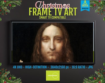 Serene Figure Digital Art, Renaissance Style, Soft Colors (Samsung Frame TV)