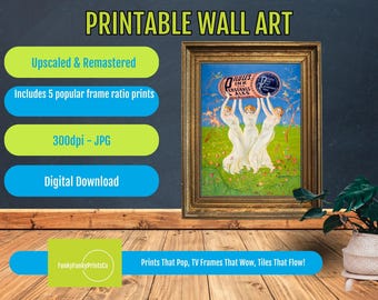 Apothecary Wall Art Pink Pills Print – Vintage French Cappiello Ad, Retro Nostalgic Decor, Colorful PRINTABLE Vintage Poster