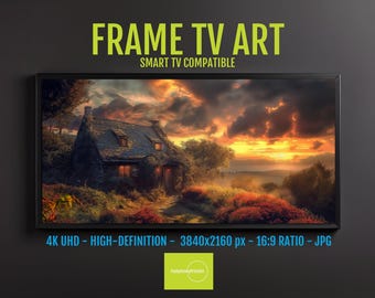 Moody Samsung FRAME TV Art – Vintage Dark Academia Floral & Botanical Painting 4K Screensaver, 16x9 Wall Decor, Instant Download, 0524 11