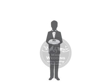 Silhouette Wedding Program - Ring Bearer 7