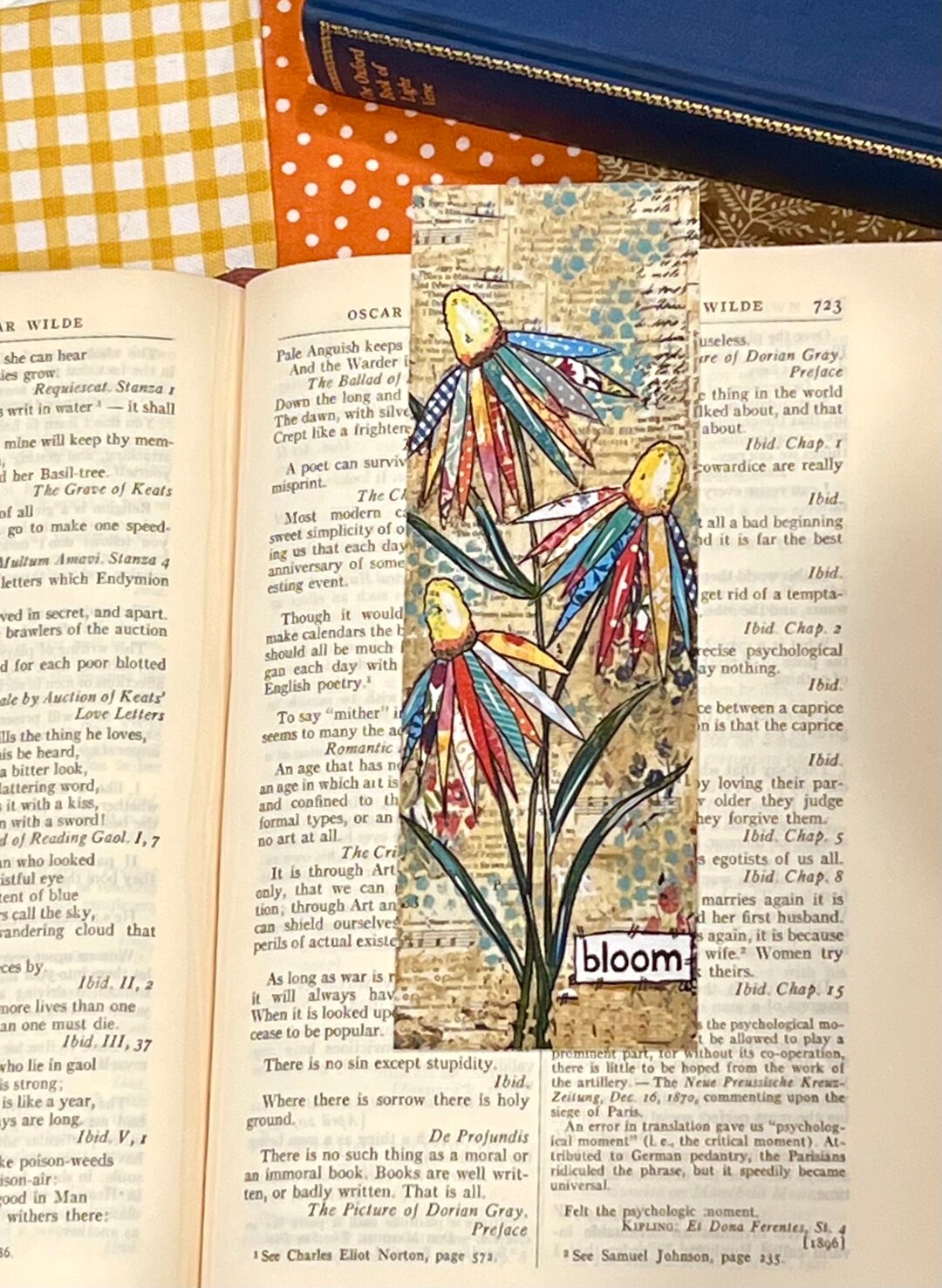 Floral Bookmark, Bloom, Flower Bookmark, Book Collector, Painted Flower ...