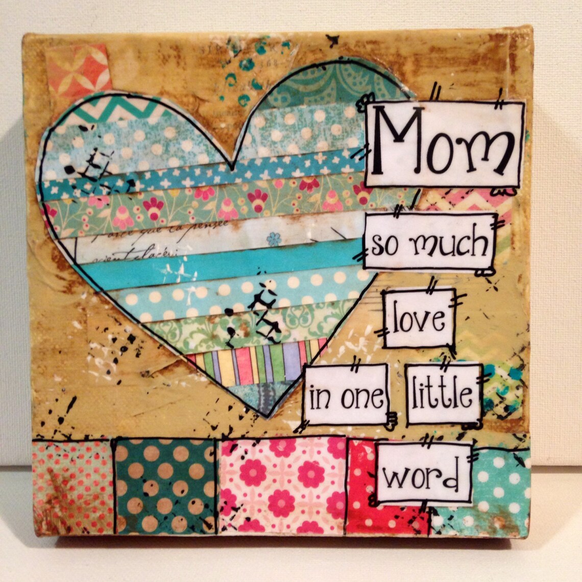 Mother wall art Mother's Day Gift Etsy