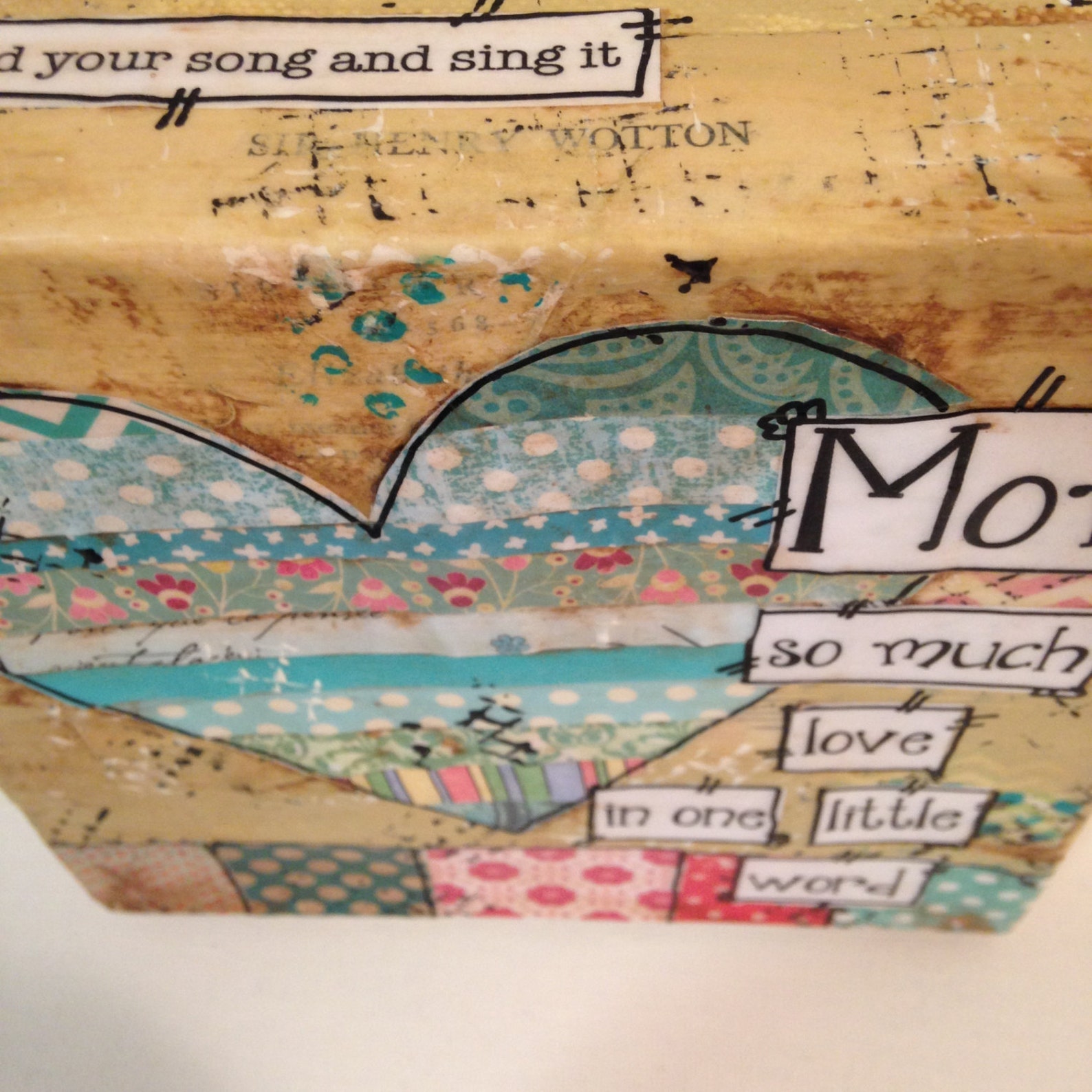 Mother wall art Mother's Day Gift Etsy