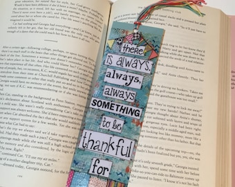 Planner Bookmark, there is always something to be thankful for