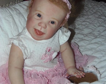 Reborn baby toddler! Ready to ship! Crawler baby! With torso....must see!!!!