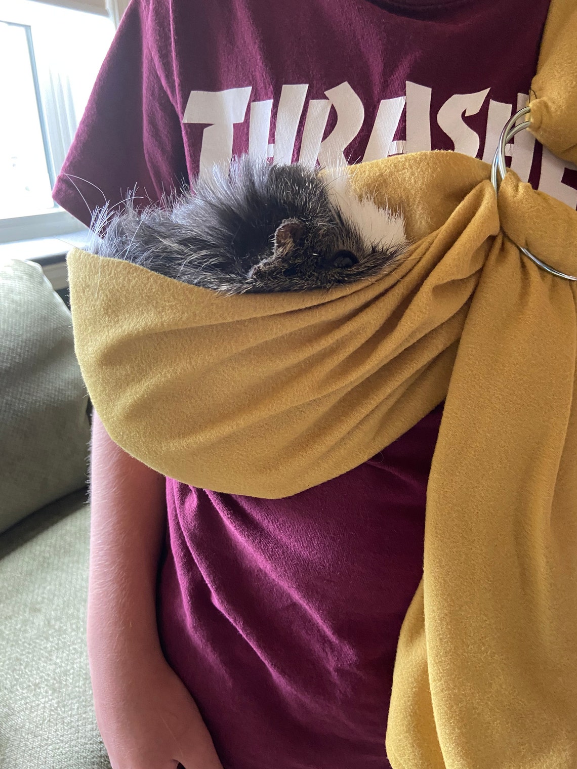 Adjustable Guinea Pig Sling Handmade Small Pet Carrier Bonding Etsy