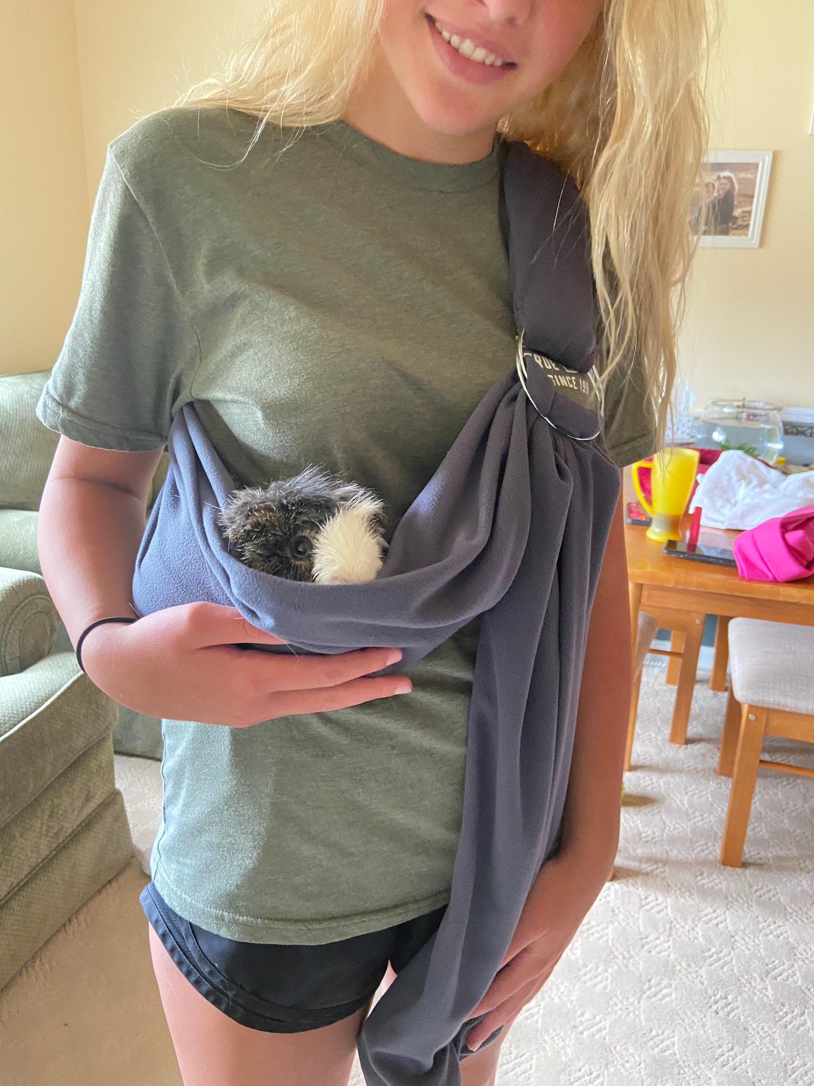Adjustable Guinea Pig Sling Pet Carrier Guinea Pig Sling Etsy
