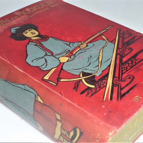 BK17 --  ILLUSTRATED 1906 BROWN of MOUKDEN Herbert Strang A Story of the Russo Japanese War
