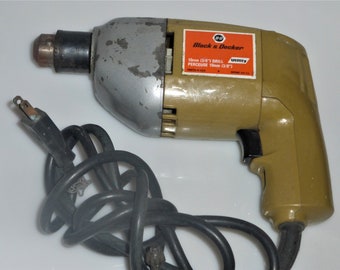 BX13 Vintage Black \u0026 Decker DRILL 