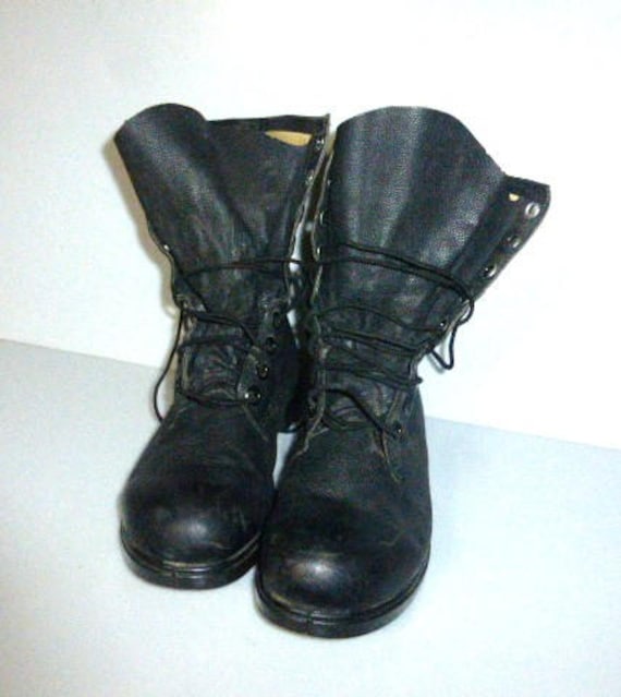 old school army boots