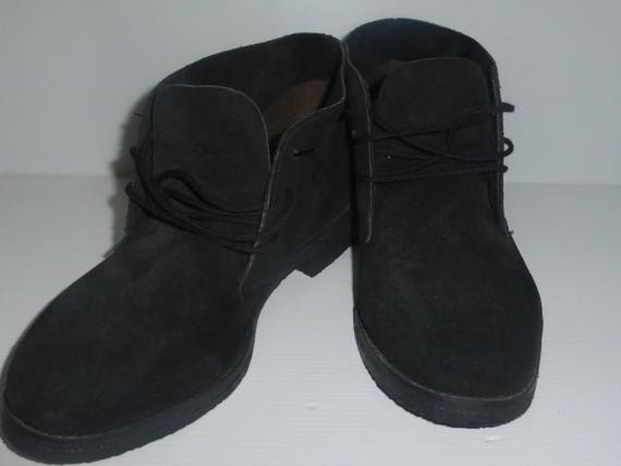 A010218SH1 Size 10-11 Vintage Genuine Suede PETER
