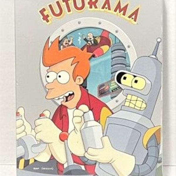 DV5 CHOICE Futurama Volume 1 Season 1 Disc 1 Disc 3 Empty Disc Case for Disc 2 TV Series Movie Collection Movie Night DVD Collection