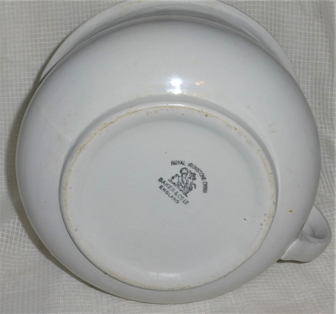 BN2 MIXING BOWL Royal Ironstone China Baker & Co. Ltd. Etsy