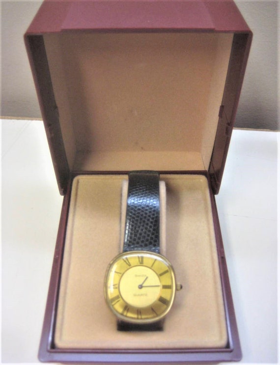 JW2 New Old Stock Vintage SWIZA WATCH w/ Box Orie… - image 1