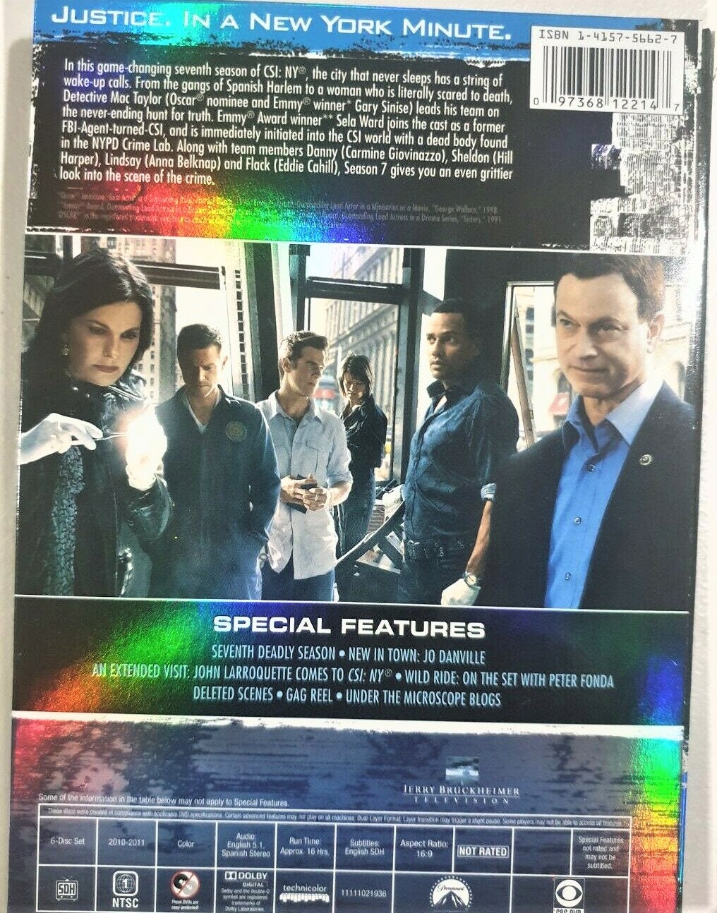 Films Et Séries Tv Avec George OIi Dvd4 CSI:NY Saison 7 Série TV Movie Collection Theater - Etsy France