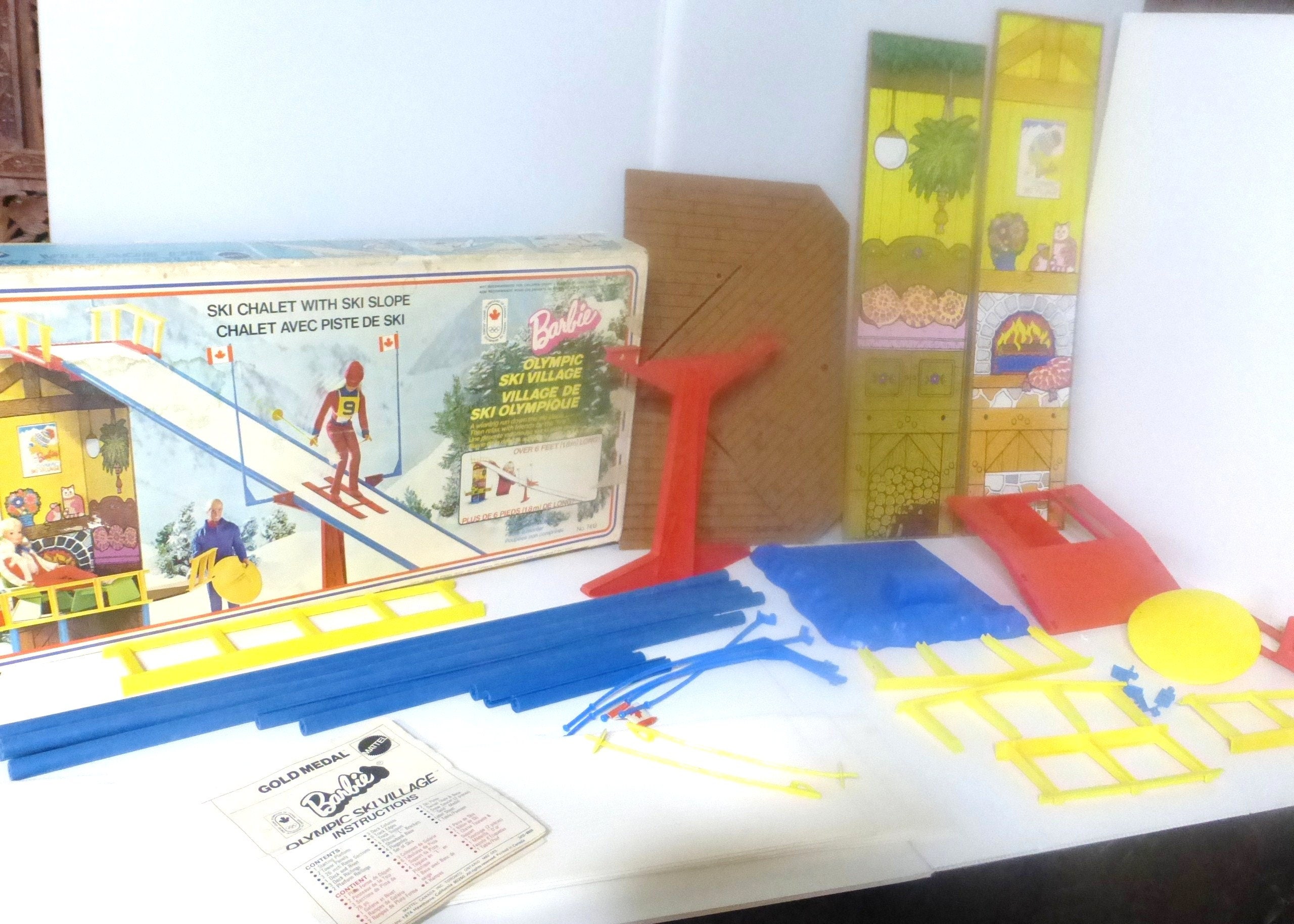Barbie ski online set