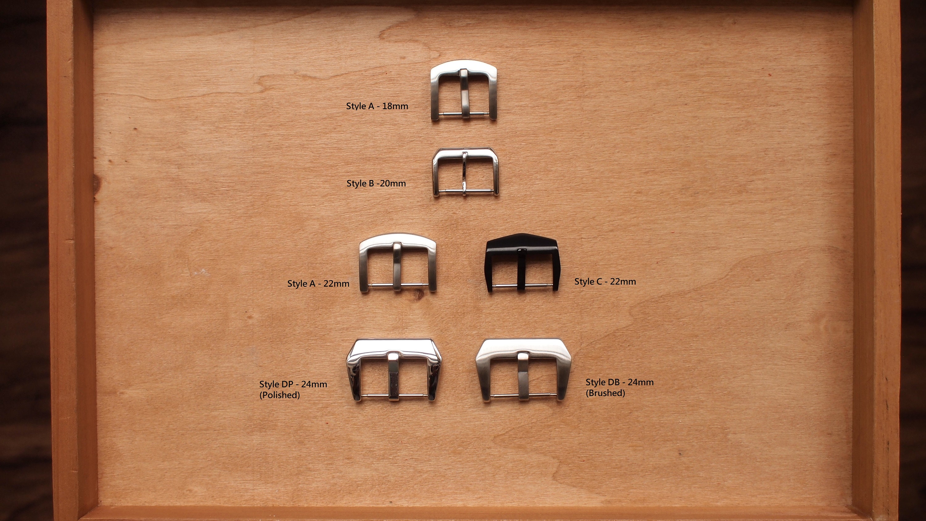 Panerai OEM Acciaio Inox Spazzolato Miniatura Tang Fibbia Panerai OEM Acciaio Inox Spazzolato Miniatura Tang Fibbia