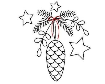 Embroidery file cone 10x10 frame