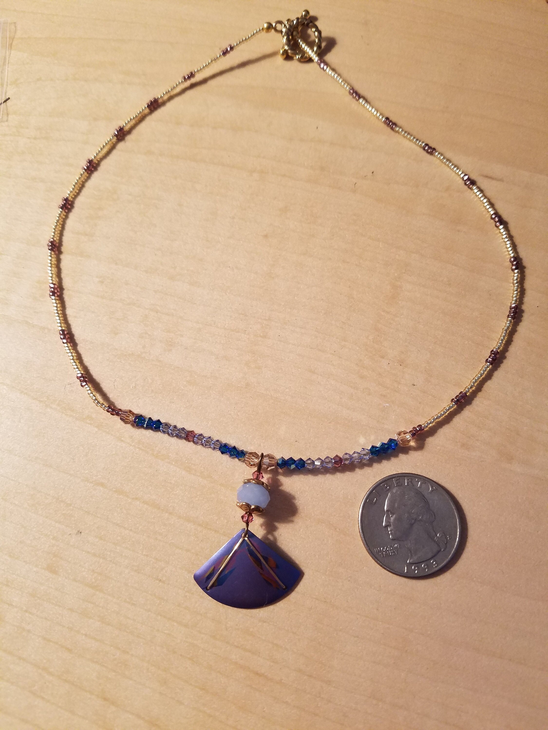 Holly Yashi Repurposed Necklace - Etsy