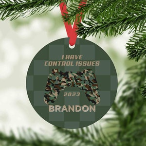 Gamer Boyfriend Personalized Christmas Ornaments Gamer - Etsy