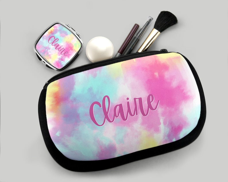 Tween Girl Gifts Personalized Makeup Bag Custom Cosmetic Etsy