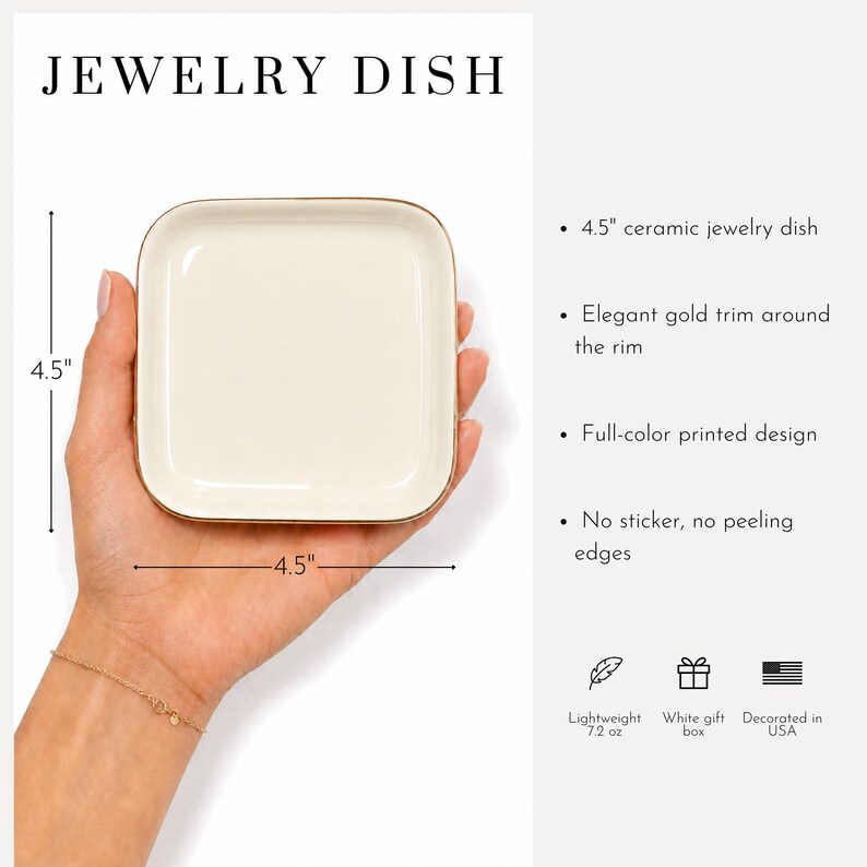 Personalized Mahjong Jewelry Dish, Mah Jongg Gift for Women, Mahgirls Trinket Dish, Mahjong Group Gift, Hostess Gift image 4