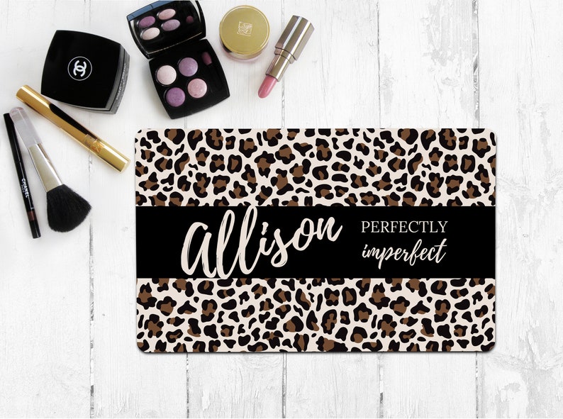 Teen Girl Room Decor Personalized Makeup Vanity Mat Dorm Etsy