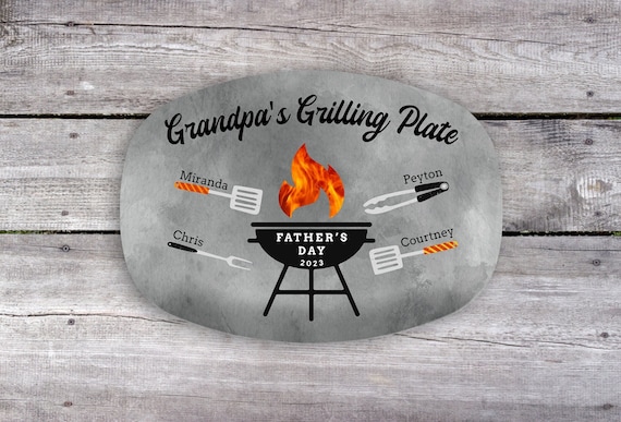 Personalized Grilling Tray-grilling Gift-custom Bbq Trays-personalized Bbq  Tray-bbq Gifts-personalized Bbq Gifts for Men-grilling Plate 