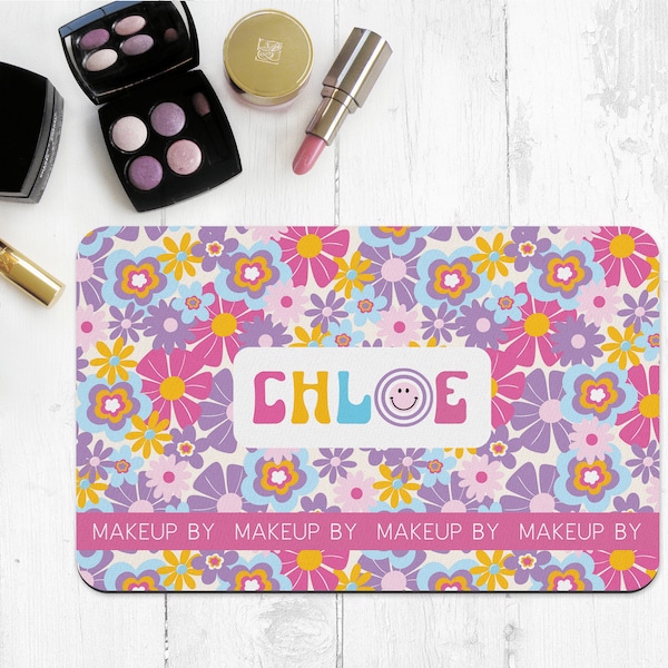 Makeup Vanity Mat, Teen Girl Room Decor, Tween Girl Gifts, Makeup Lover, Daughter Present