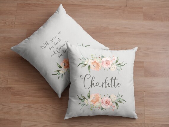Personalized throw pillow cover sale