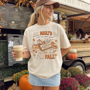 Mahjong Fall Comfort Colors® Shirt Autumn Mahjong Tee Retro Game Night Shirt Cozy Mahjong Lover Gift Thanksgiving Mahjong Shirt for Women Ivory