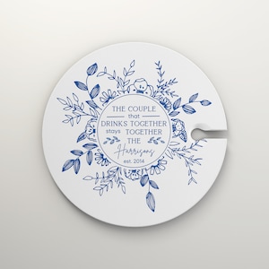 Wine Appetizer Plates, Wine Glass Holder, Tapas Plates, Hostess Gift for Women, Outdoor Entertaining, Unique Wine Gifts