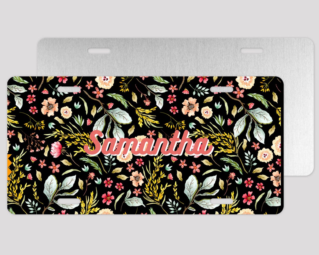 Front License Plate, Personalized Car Tag, Cute Car Accessories, New