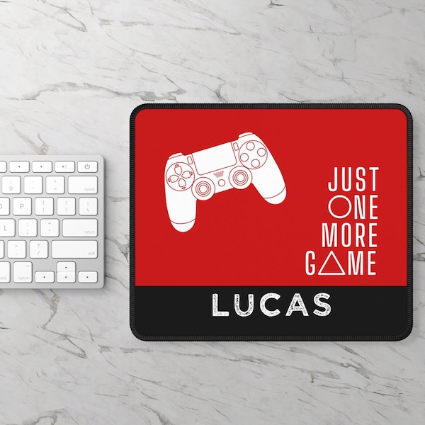 Teen Boy Gift, Gaming Mouse Pad, Personalized Mouse Pad, Gamer Gifts, Desk Accessories