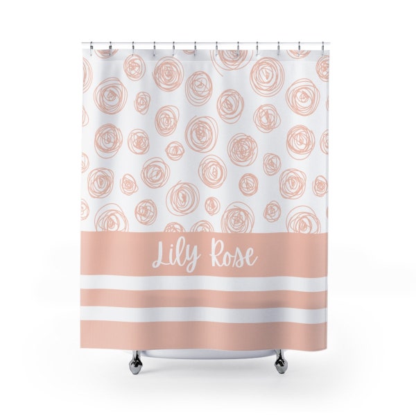 Kids Shower Curtain Etsy