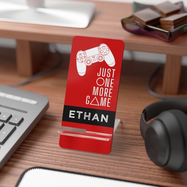 Stocking Stuffers for Teens, Gamer Cell Phone Stand, Teenage Boy Gift, Personalized Gaming Gifts