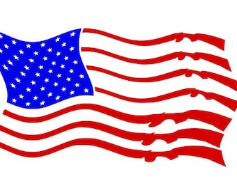 american flag flat digital download etsy