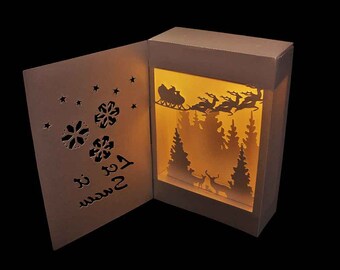 Download Shadow Box Lantern Etsy