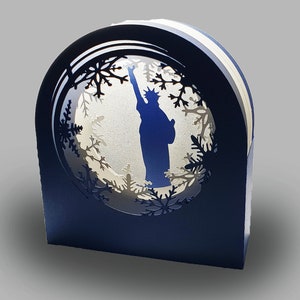 Modello globo della neve della statua della libertà