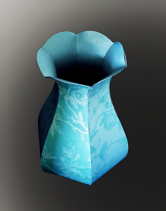 Fancy Vase Template Etsy