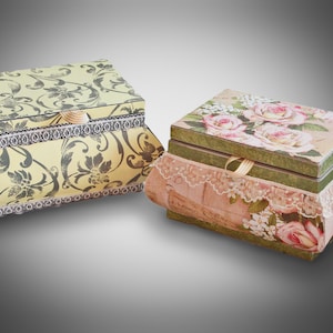 Jewellery Box or keepsake box, SVG DIGITAL Download