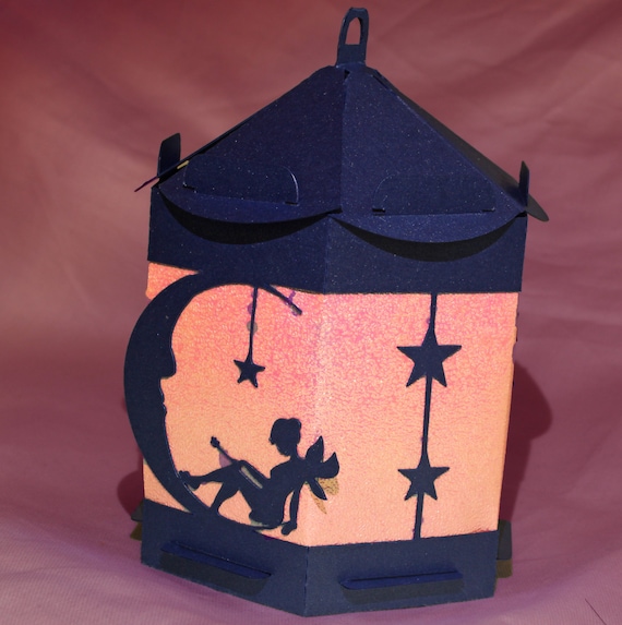 Download 3d Svg Fairy On Moon Lantern Digital Download Svg Etsy