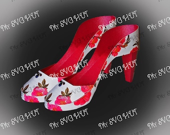Damen High Heel Schuh digitaler download