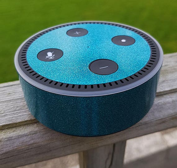 2nd gen Skin Decal for Amazon Echo Dot // Sparkle Butterfly Flowers