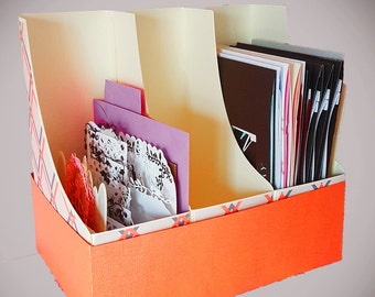 Storage boxes and holder template