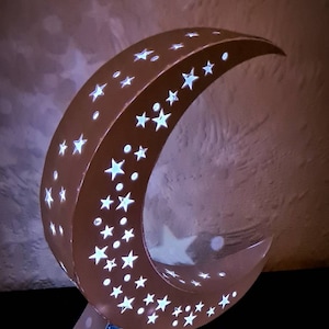 3D Moon lantern digital download