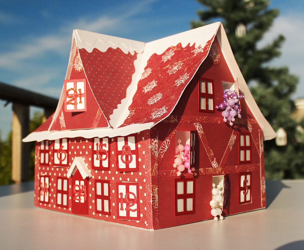 3D SVG Advent Calendar Digital Download Etsy Canada