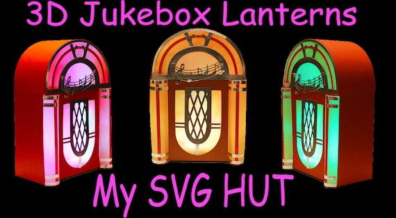 Download 3d Svg Jukebox Digital Download Svg Etsy