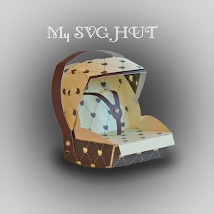 3D SVG Baby Carrier asiento de coche DIGITAL descargar