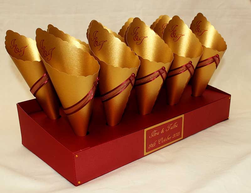  Bekecidi 30 Pieces biodegradable confetti Cones and Stand Tray  Paper Cone Box 24 Holes Suitable Placing Dried Flower Petals Confetti for  Wedding, Engagement, Party, Birthday (Kraft) : Home & Kitchen